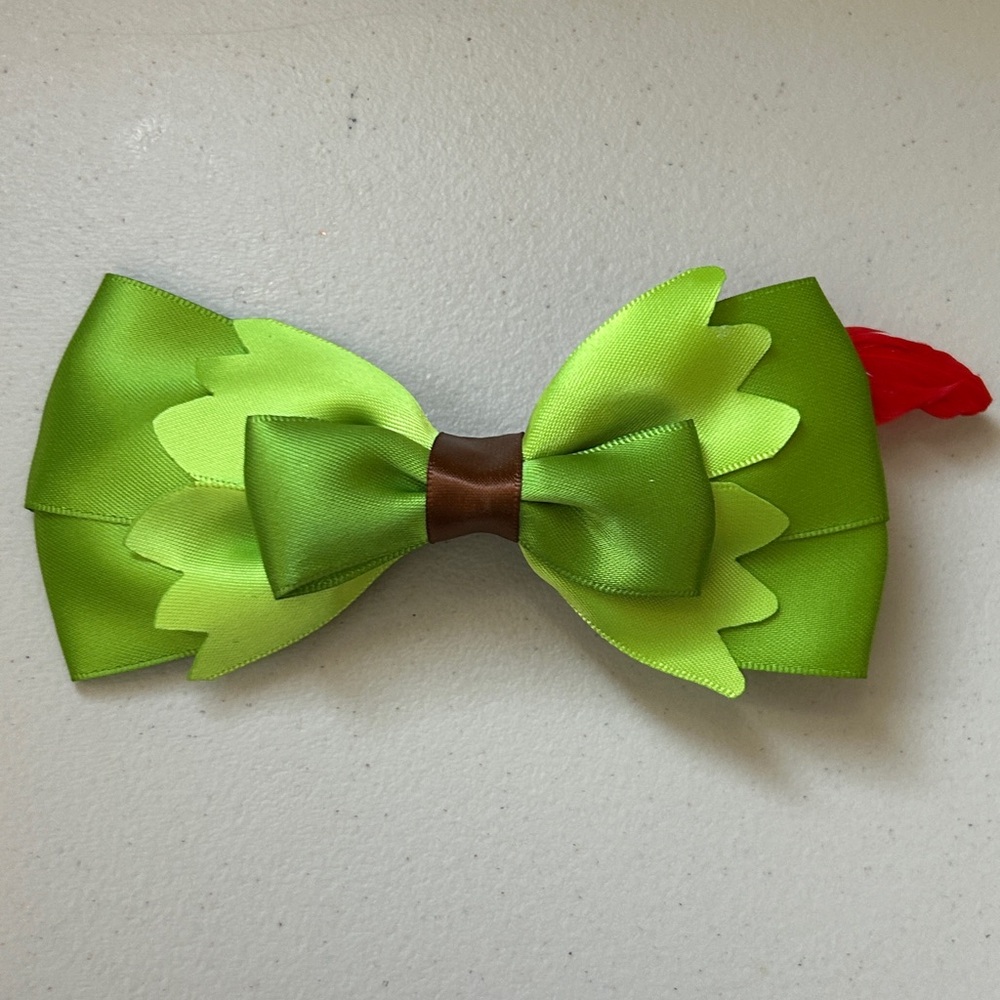 Disney Peter Pan Hair Bow Clip Disneybound Hot Topic